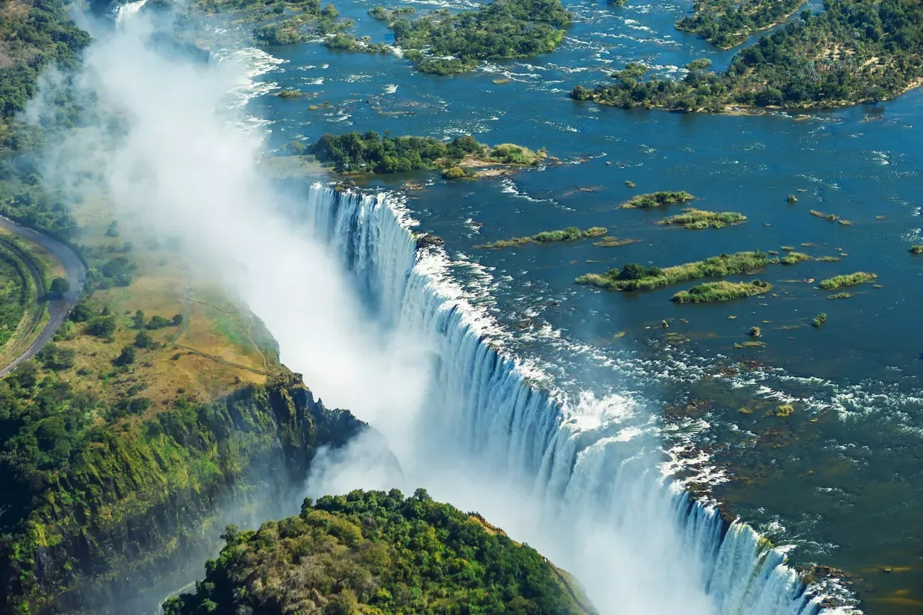 África do Sul com Cataratas Vitória