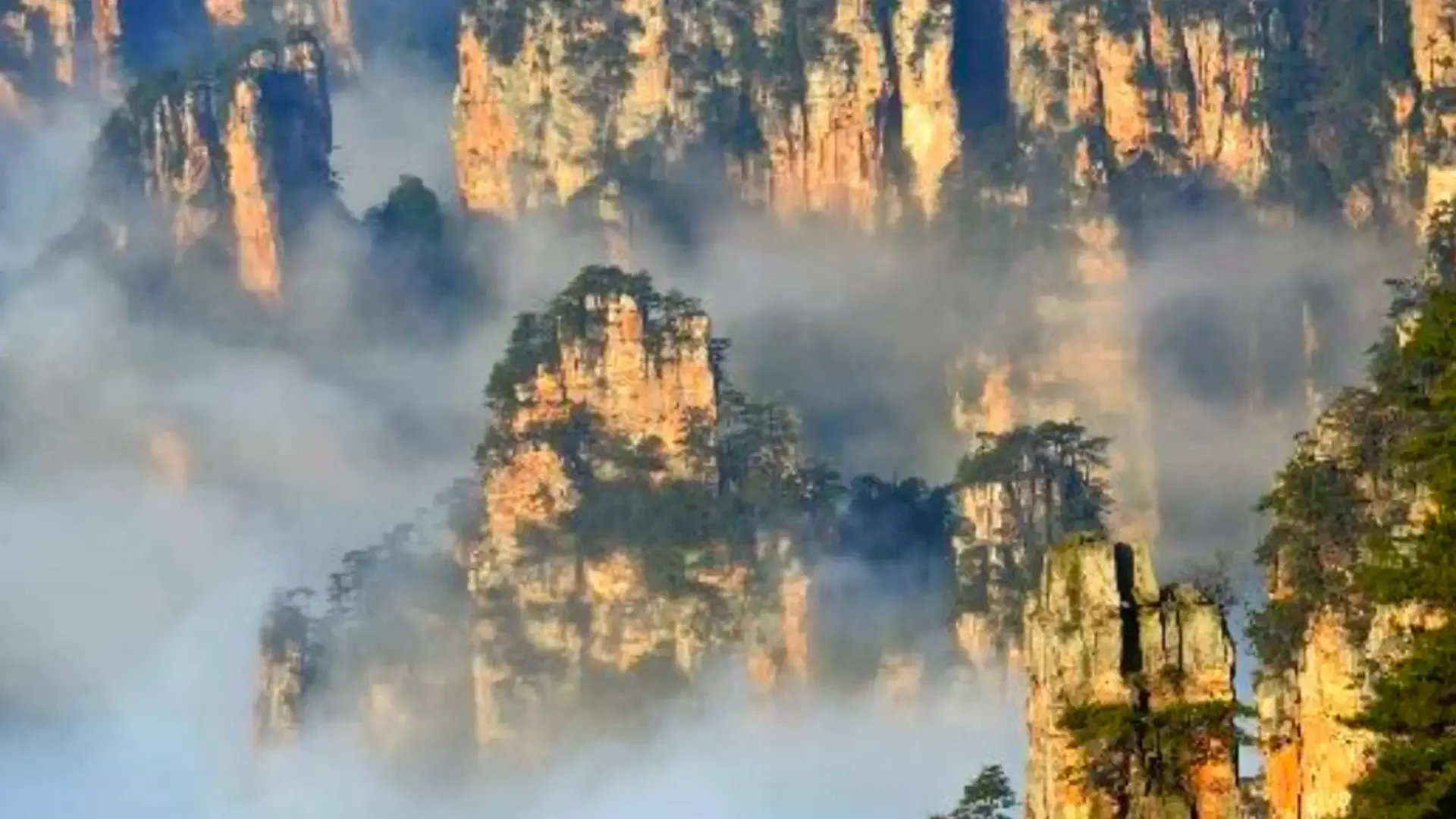 Triângulo Imperial e Montanhas Flutuantes de Zhangjiajie