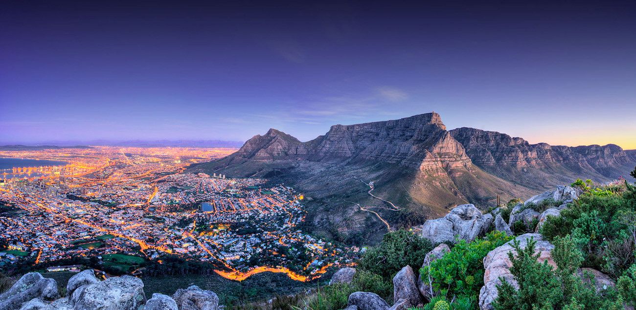 O melhor de Botswana e Cape Town