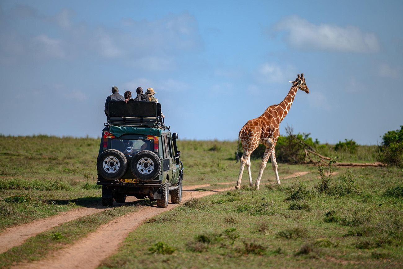 Aventura no Quênia ao Pôr do Sol em Solio Lodge